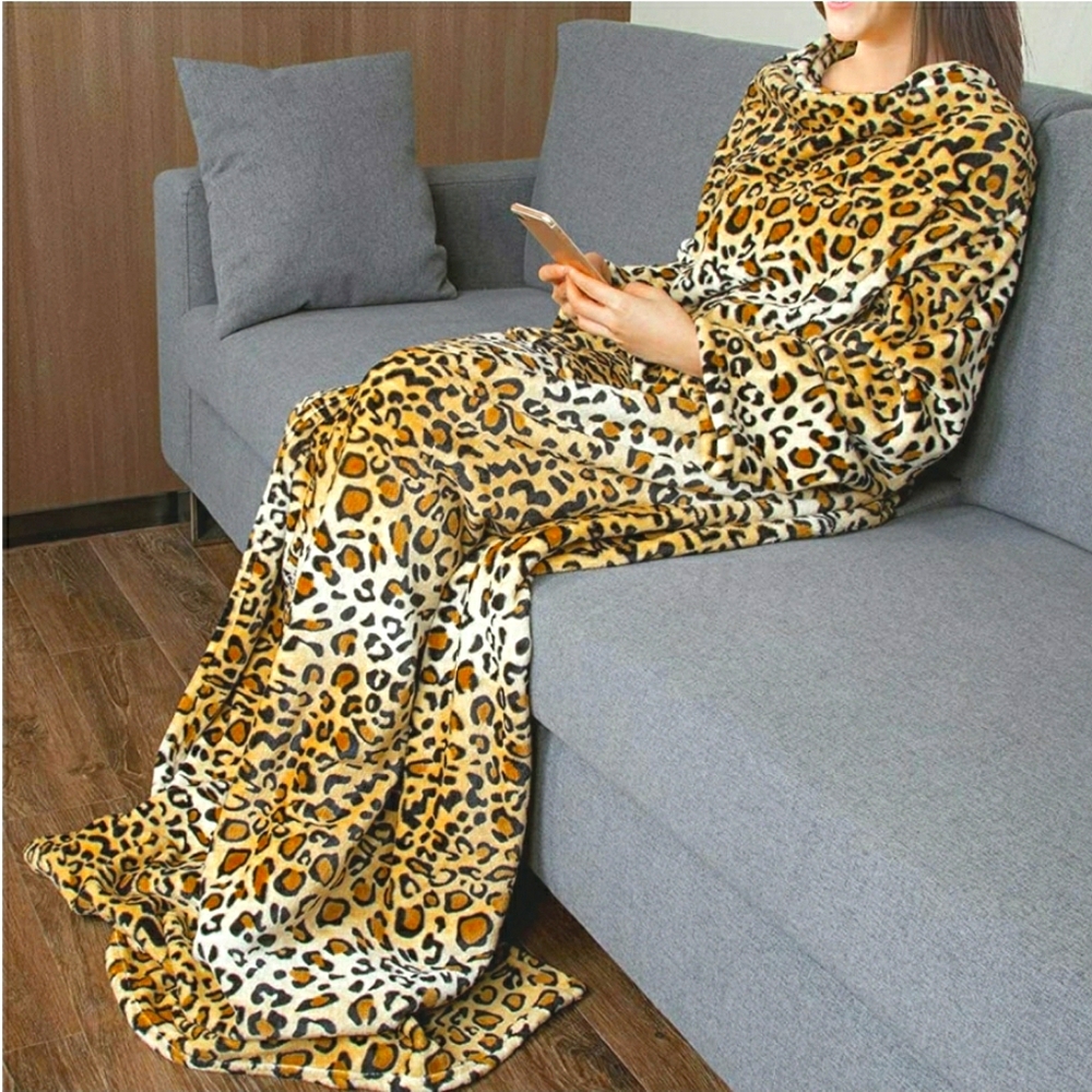 Micro Mink Plush Blanket Robe